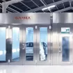 Water-based and oil-based spray booth 7.21 x 3.96 x 2.8 m